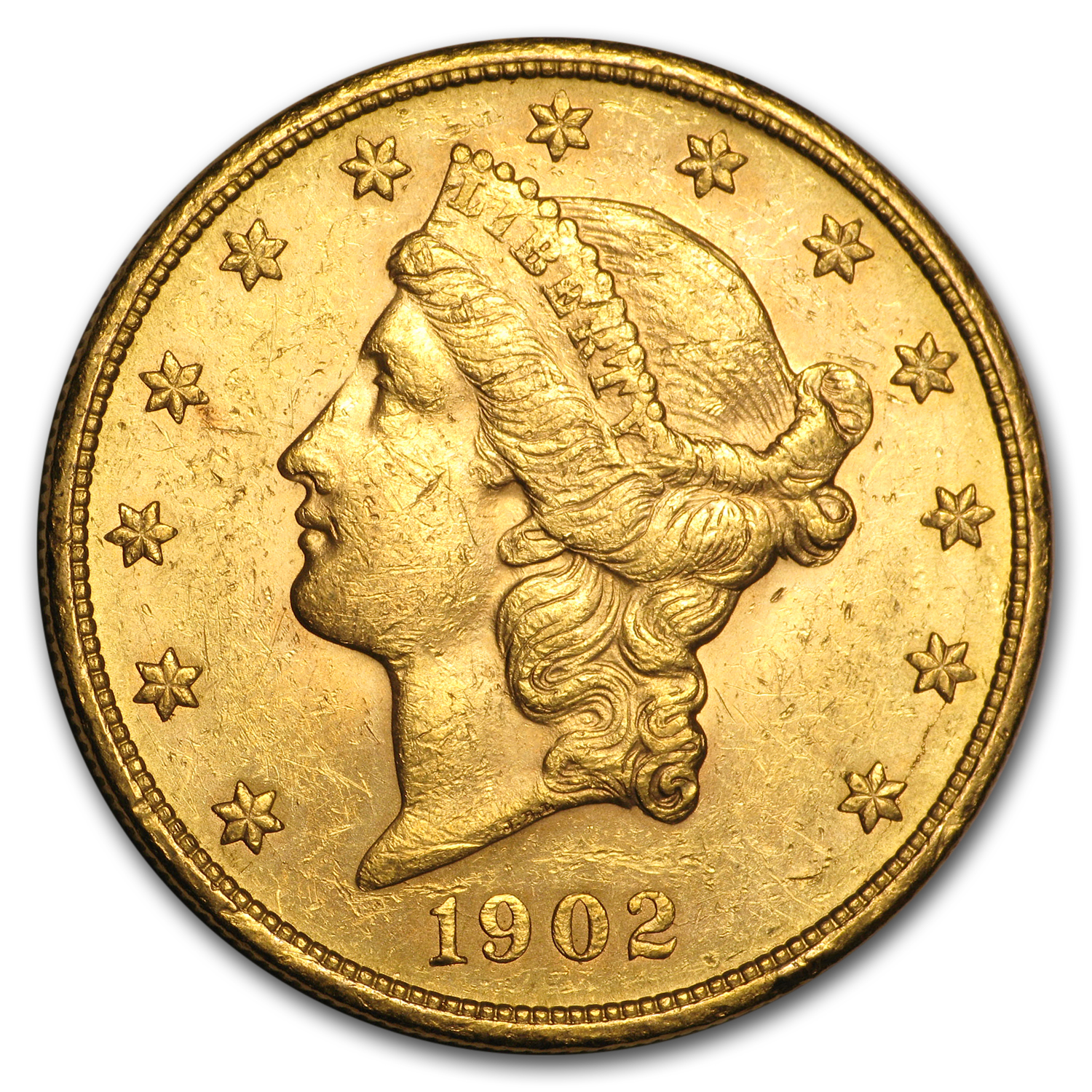 Buy 1902-S $20 Liberty Gold Double Eagle AU - Click Image to Close