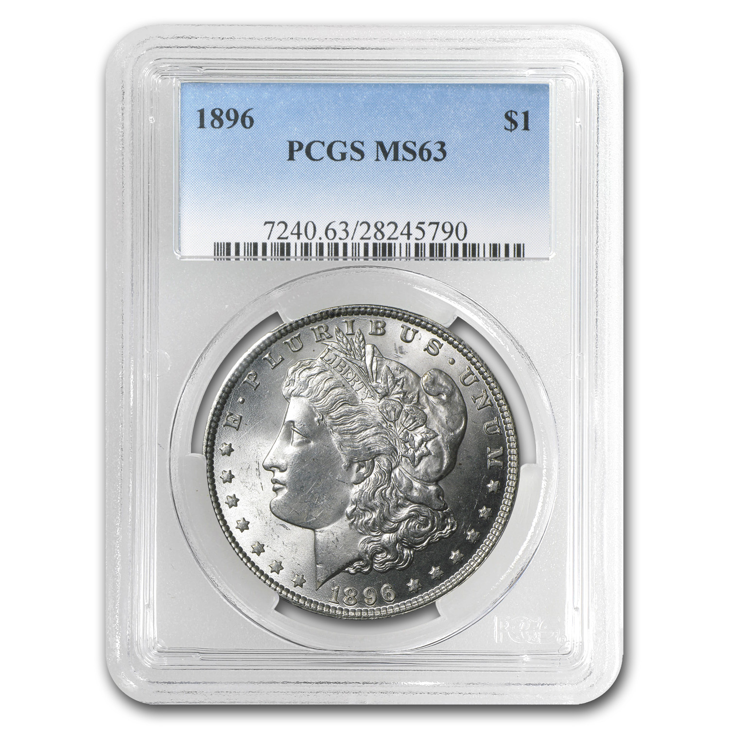 Buy 1896 Morgan Dollar MS-63 PCGS - Click Image to Close