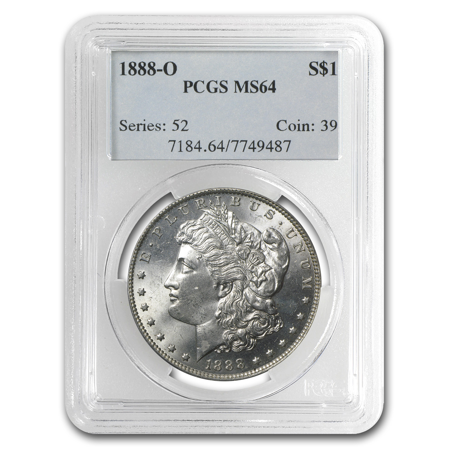 Buy 1888-O Morgan Dollar MS-64 PCGS - Click Image to Close