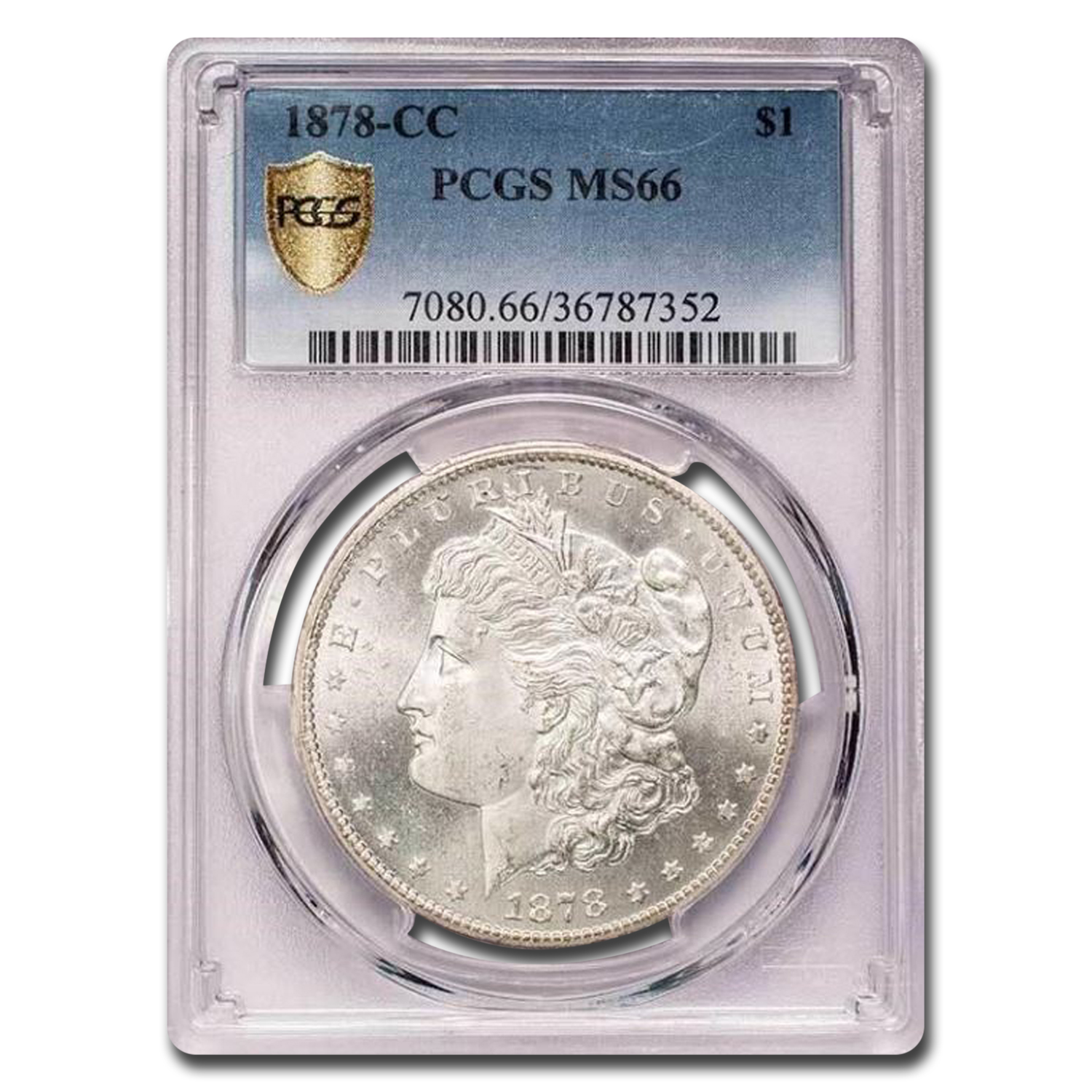 Buy 1878-CC Morgan Dollar MS-66 PCGS - Click Image to Close