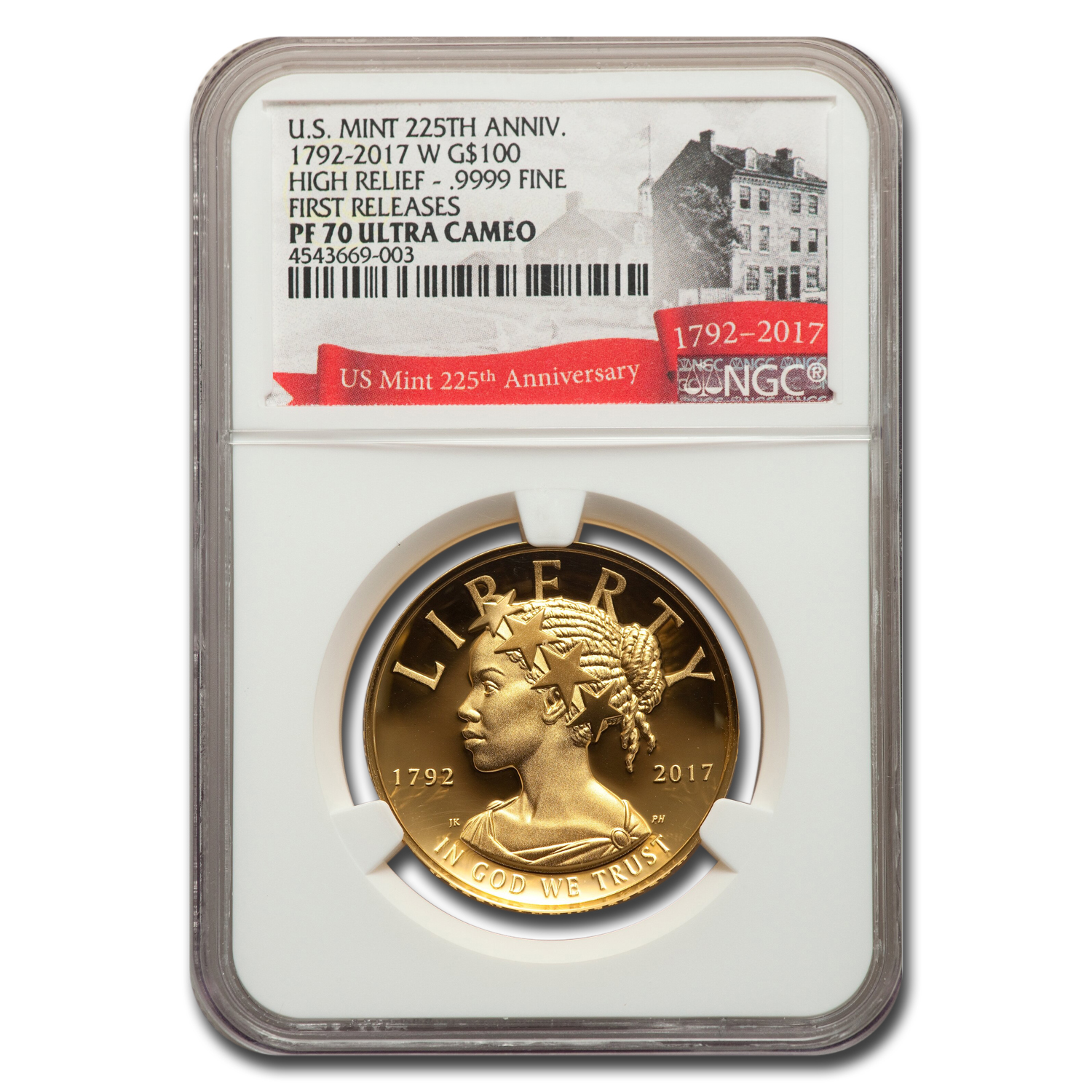 Buy 2017-W HR American Liberty Gold PF-70 UCAM NGC (Early Release) - Click Image to Close