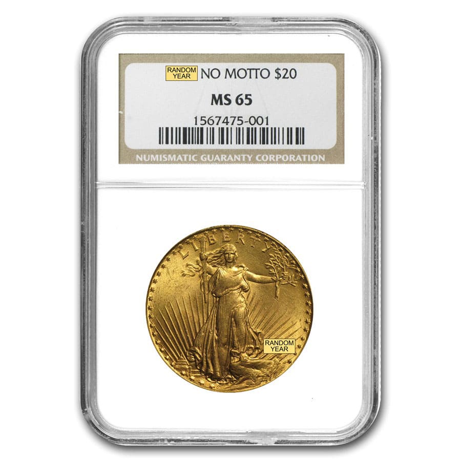 Buy $20 Saint-Gaudens Gold Double Eagle MS-65 NGC (Random) - Click Image to Close