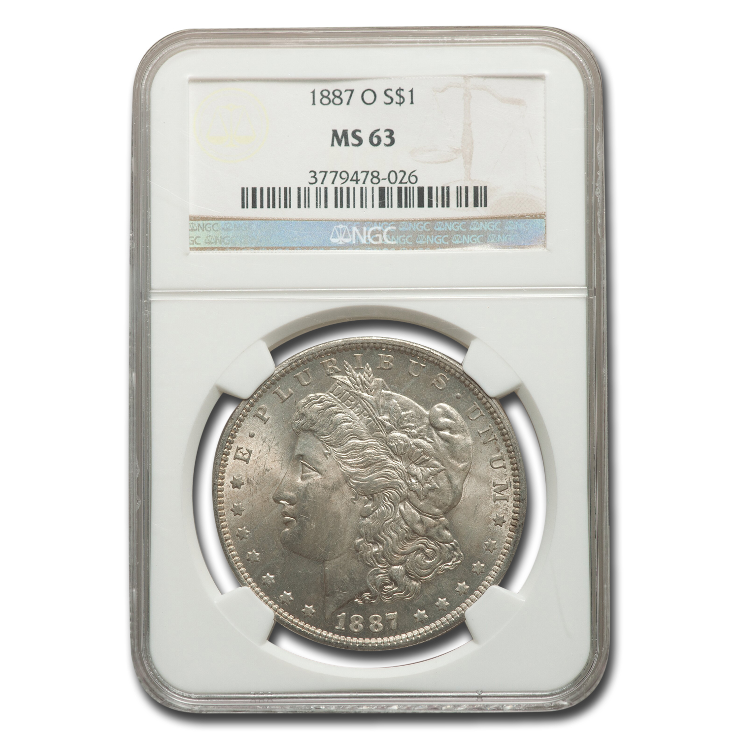 Buy 1887-O Morgan Dollar MS-63 NGC - Click Image to Close