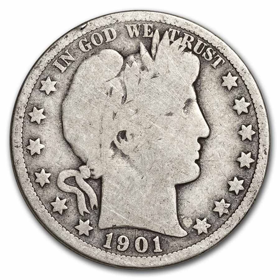 Buy 1901-O Barber Half Dollar AG - Click Image to Close