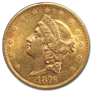 Buy 1876-S $20 Liberty Gold Double Eagle AU - Click Image to Close