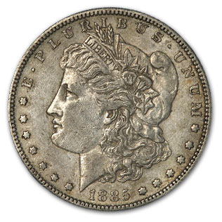 Buy 1885-S Morgan Dollar XF-45 - Click Image to Close
