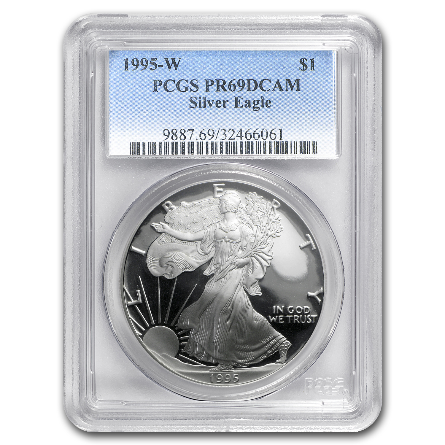 Buy 1995-W Proof American Silver Eagle PR-69 PCGS - Click Image to Close
