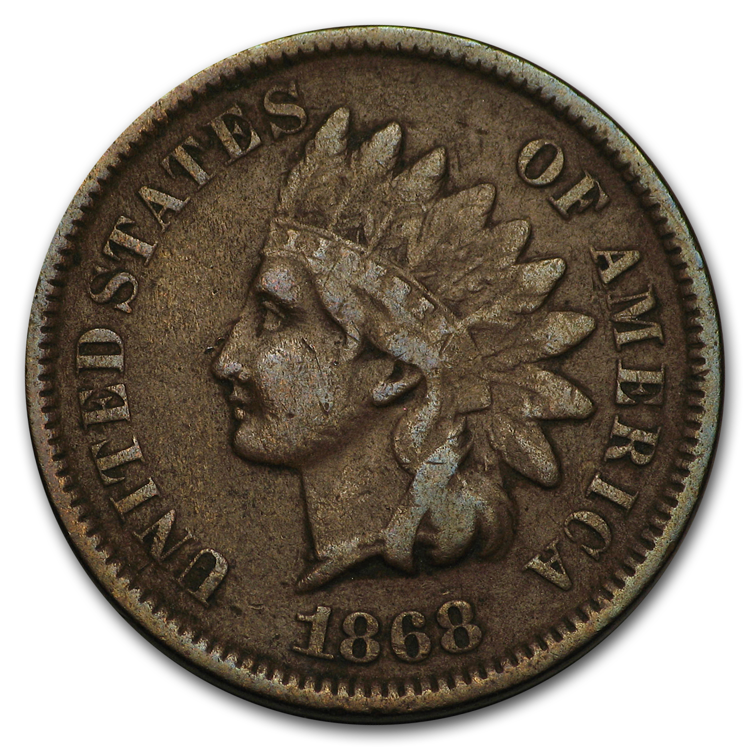 Buy 1868 Indian Head Cent VF - Click Image to Close