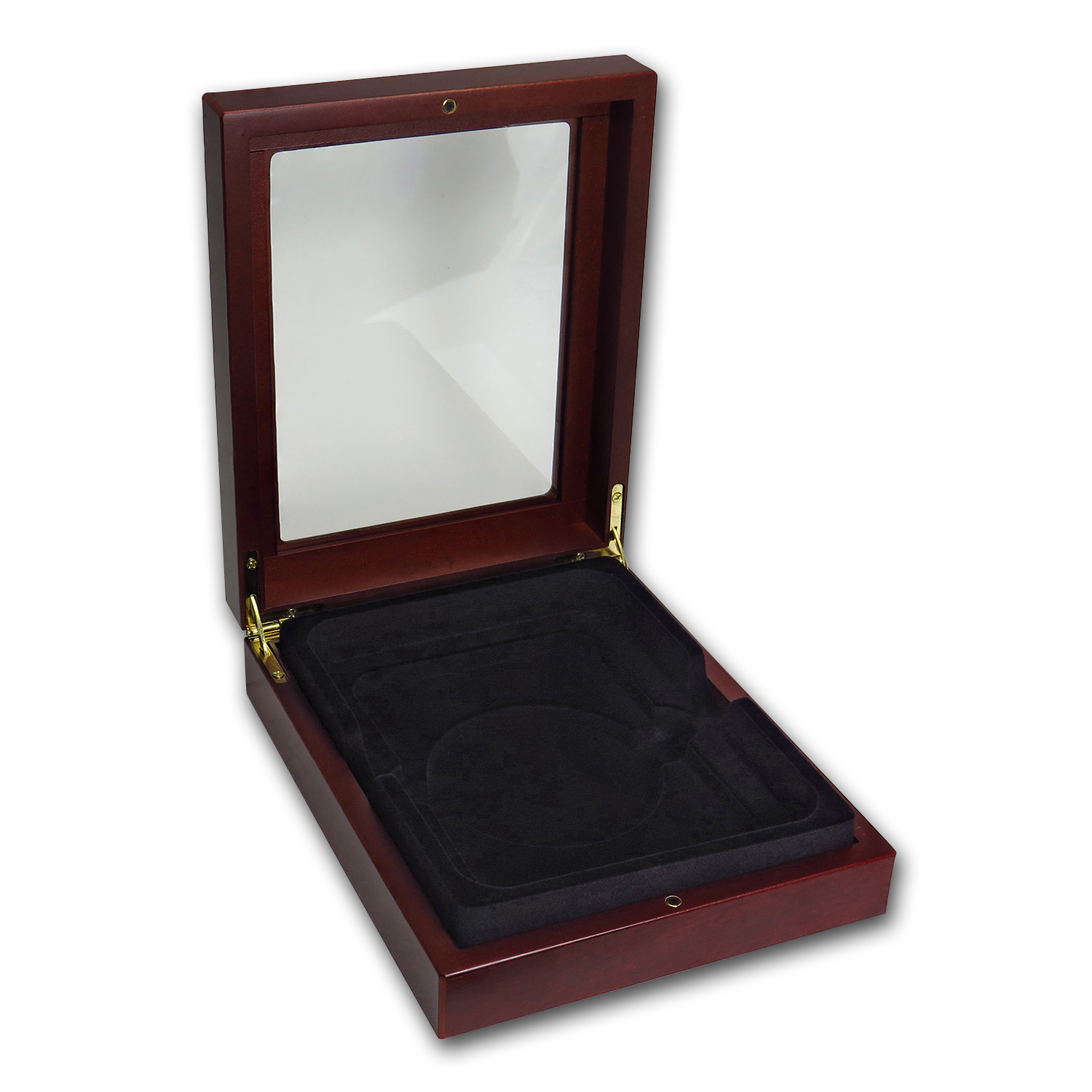 Buy Wooden Box Glass-Top Presentation Box - Large Slab (NGC) - Click Image to Close