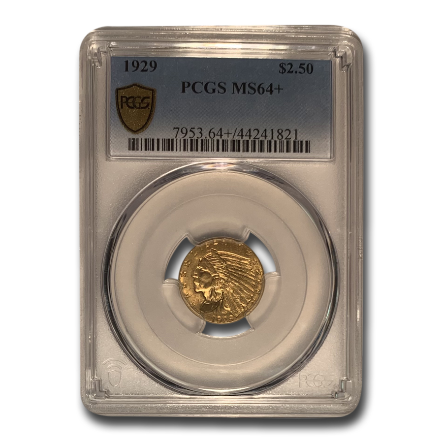 Buy 1929 $2.50 Indian Gold Quarter Eagle MS-64+ PCGS - Click Image to Close