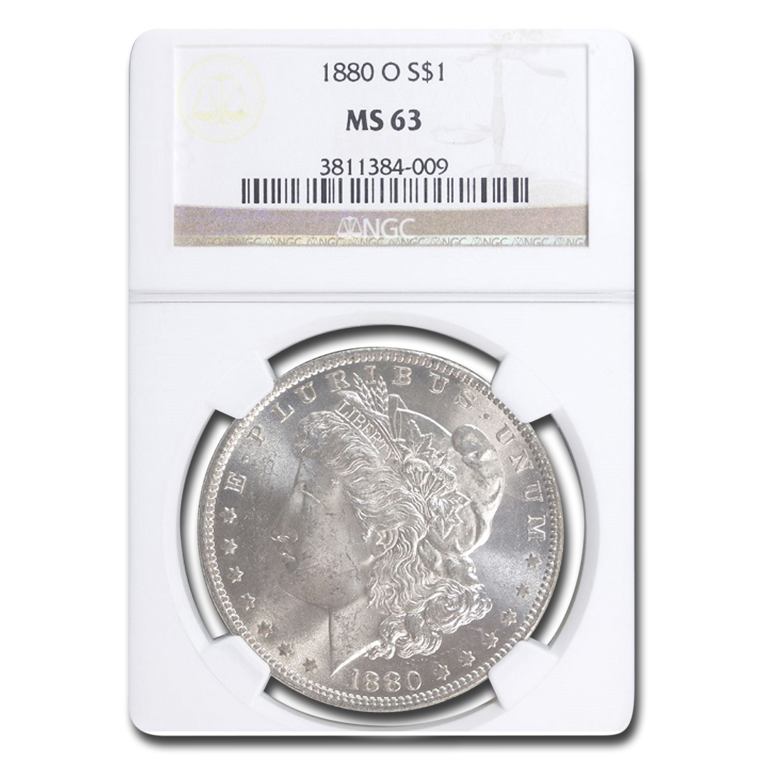 Buy 1880-O Morgan Dollar MS-63 NGC - Click Image to Close
