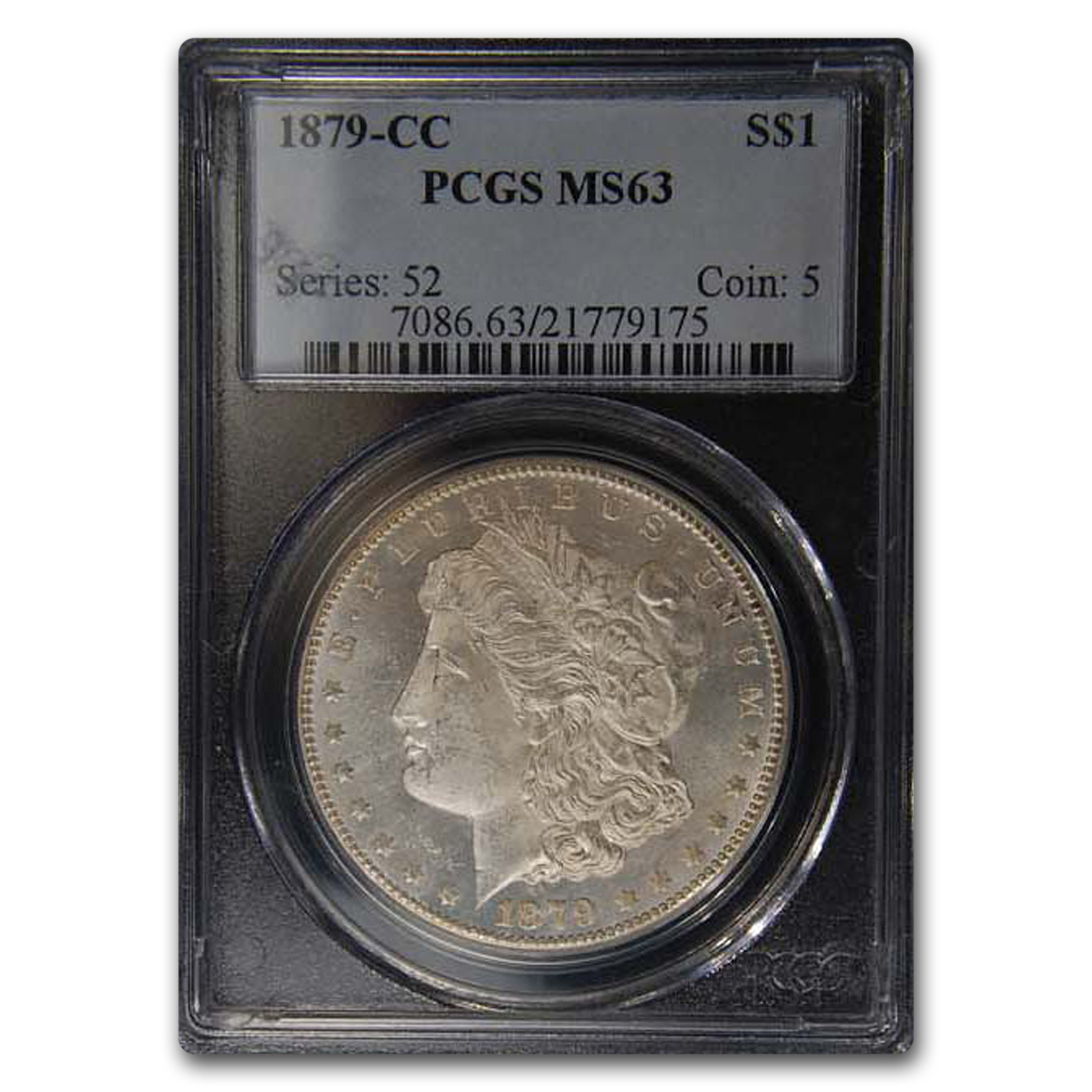 Buy 1879-CC Morgan Dollar MS-63 PCGS - Click Image to Close