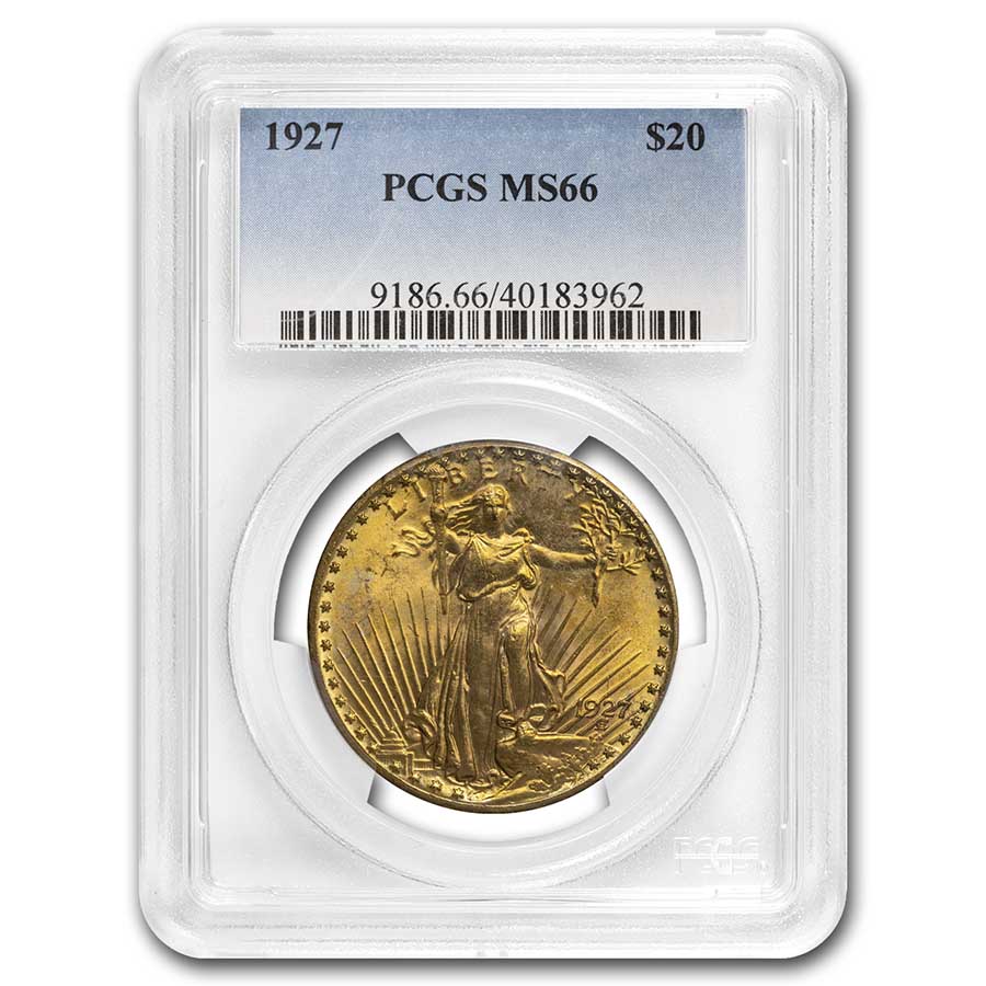 Buy 1927 $20 Saint-Gaudens Gold Double Eagle MS-66 PCGS - Click Image to Close