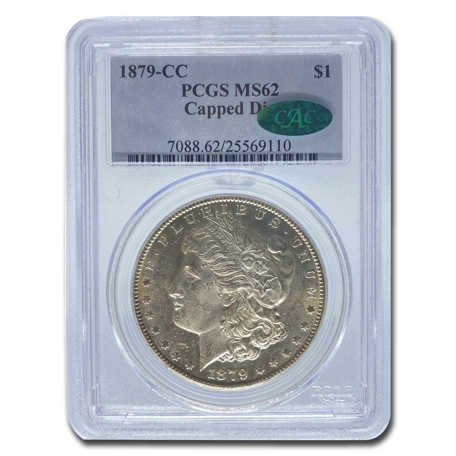 Buy 1879-CC Morgan Dollar MS-62 PCGS CAC (Capped Die) - Click Image to Close