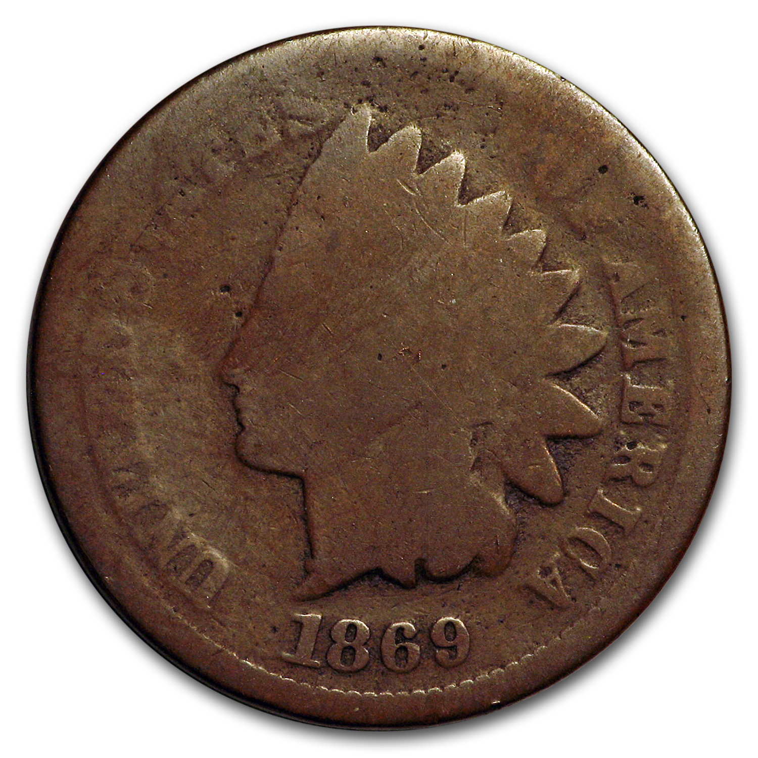 Buy 1869 Indian Head Cent AG - Click Image to Close