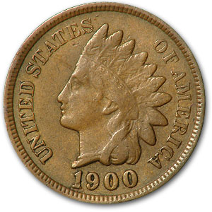 Buy 1900 Indian Head Cent VF