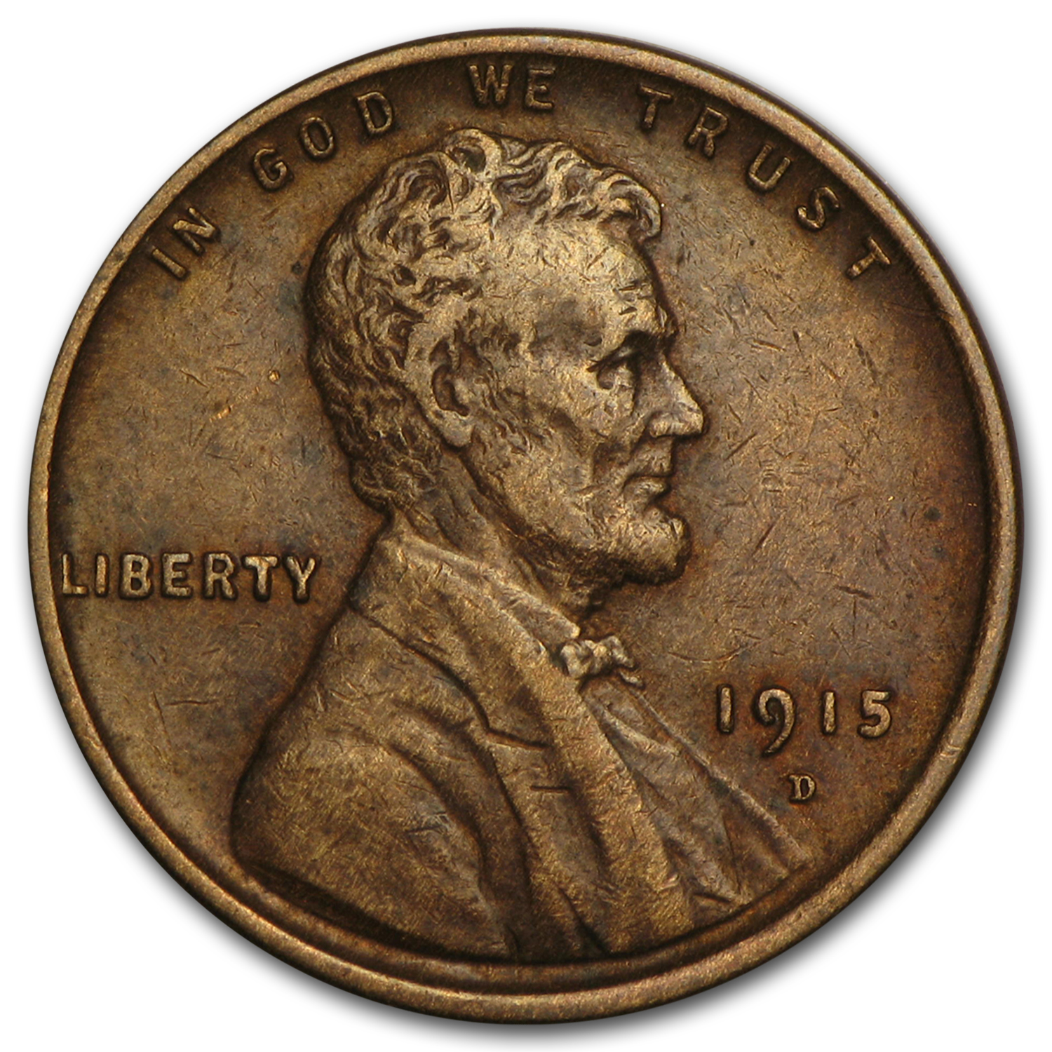 Buy 1915-D Lincoln Cent XF