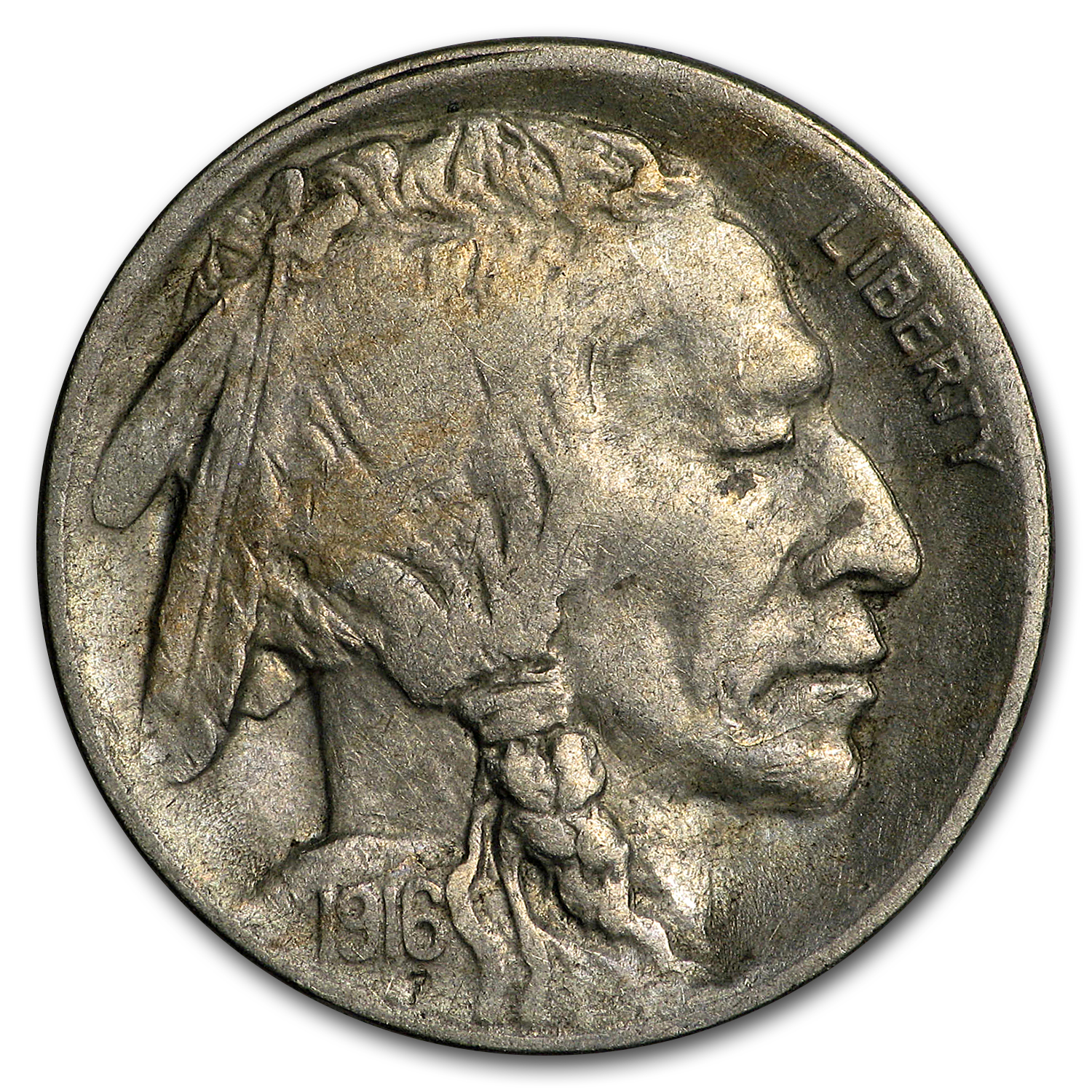 Buy 1916-S Buffalo Nickel XF - Click Image to Close