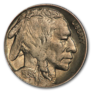 Buy 1936-D Buffalo Nickel AU