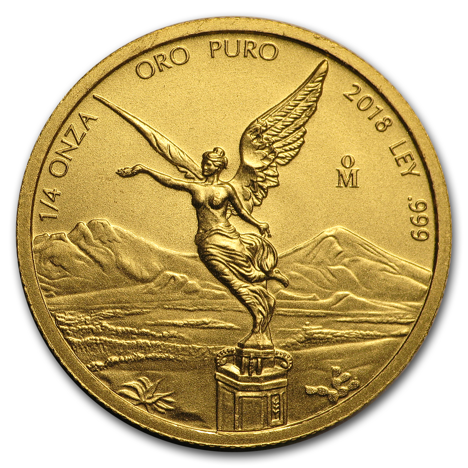 Buy 2018 Mexico 1/4 oz Gold Libertad BU - Click Image to Close