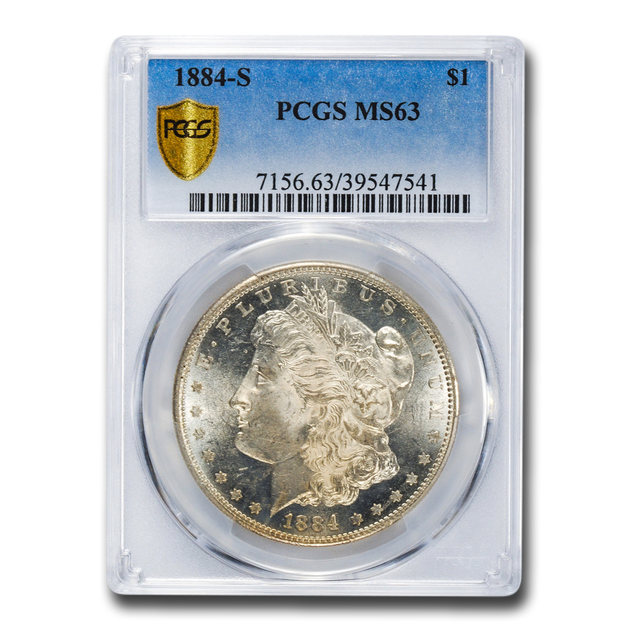 Buy 1884-S Morgan Dollar MS-63 PCGS - Click Image to Close