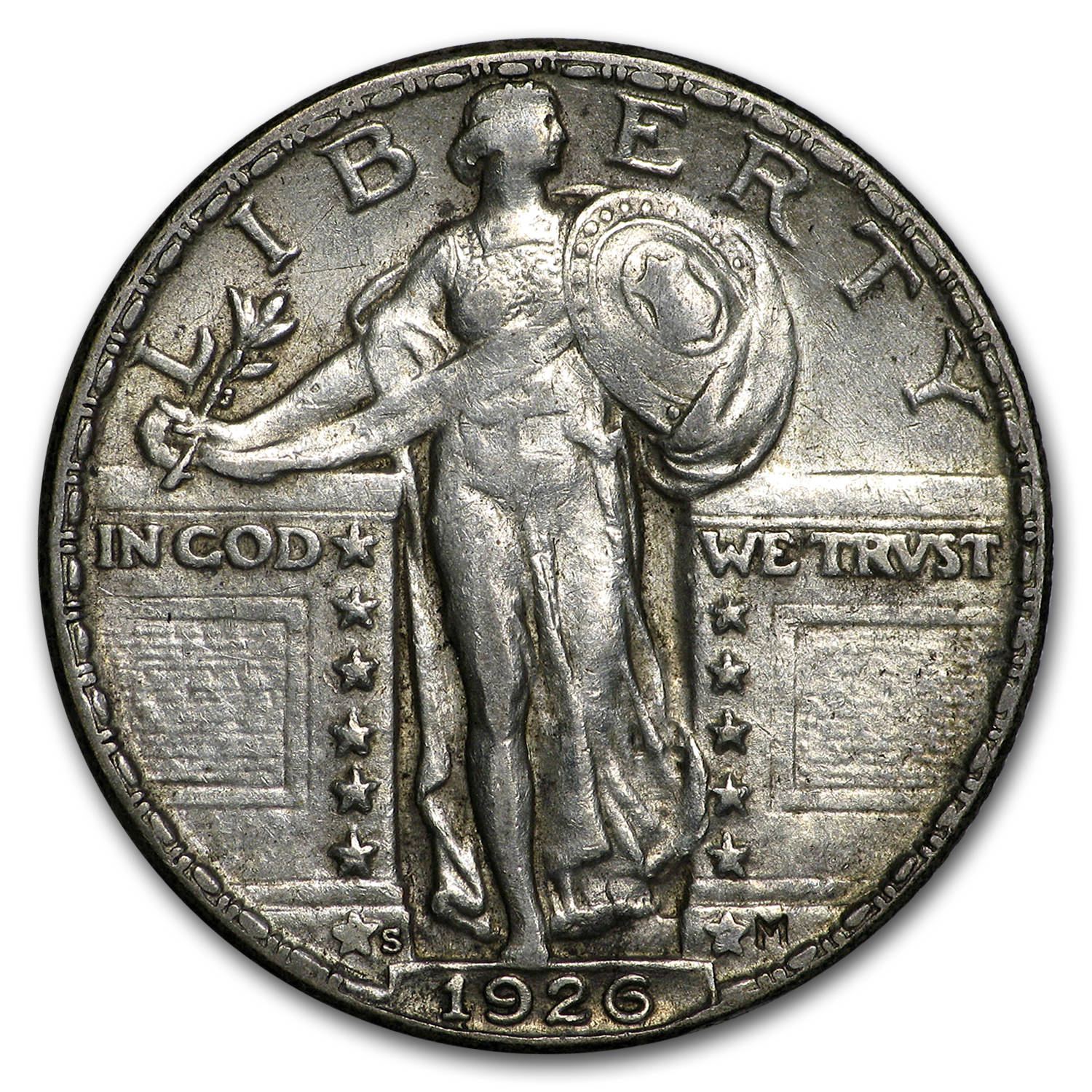 Buy 1926-S Standing Liberty Quarter AU - Click Image to Close