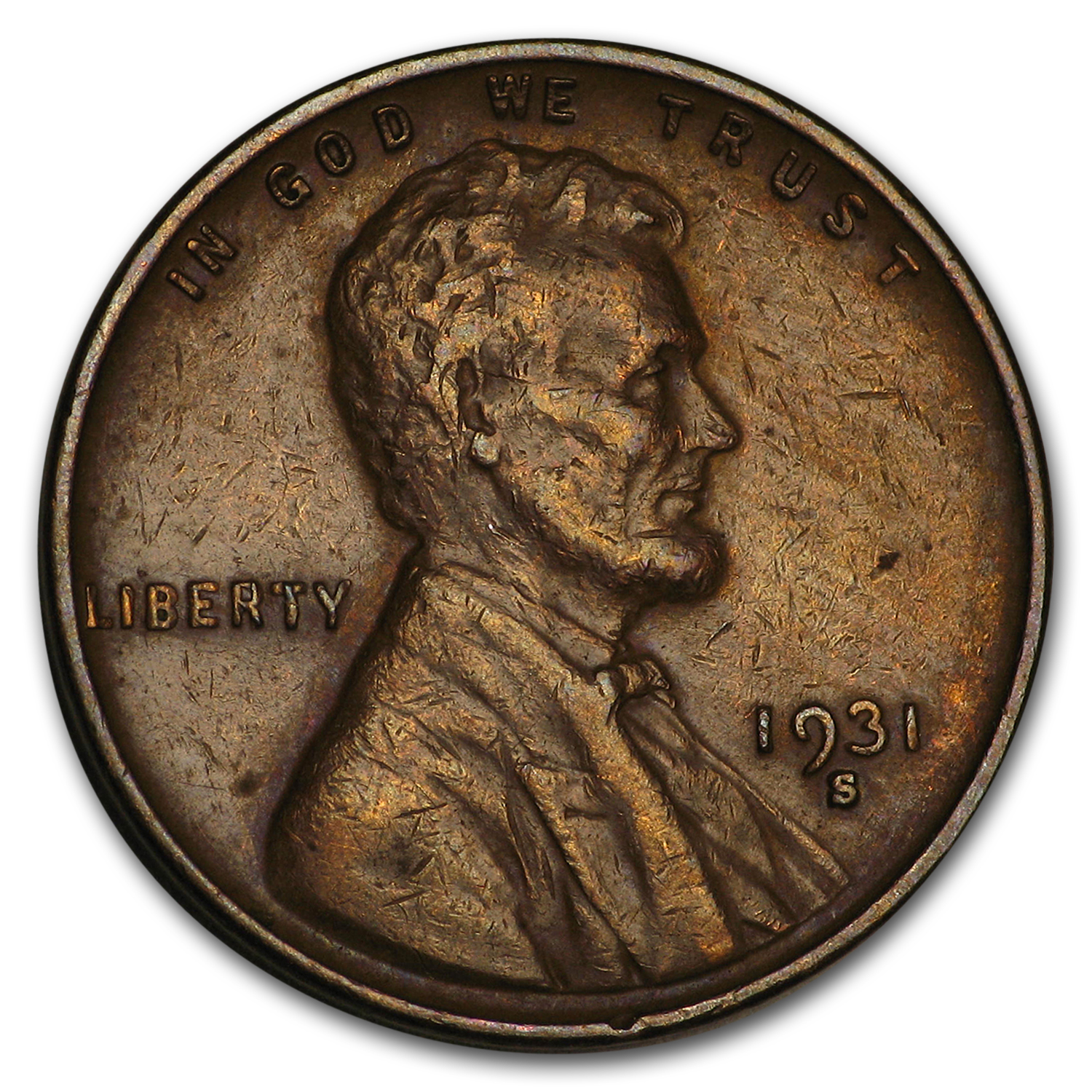 Buy 1931-S Lincoln Cent XF - Click Image to Close