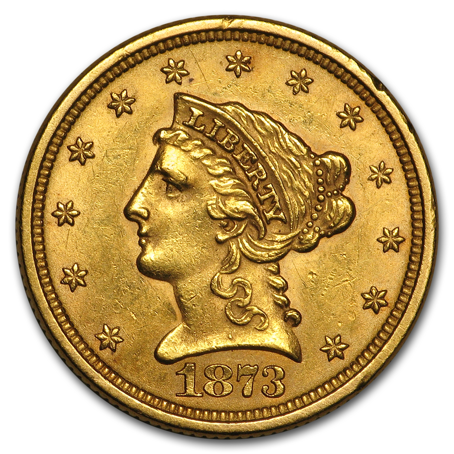 Buy $2.50 Liberty Gold Quarter Eagle BU (Random Year) - Click Image to Close