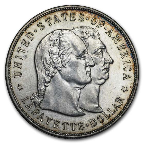 Buy 1900 Lafayette Silver Dollar Commem AU - Click Image to Close
