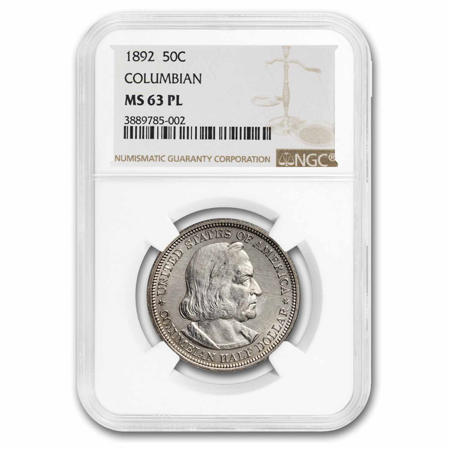 Buy 1892 Columbian Expo Half Dollar MS-63 NGC (PL) - Click Image to Close
