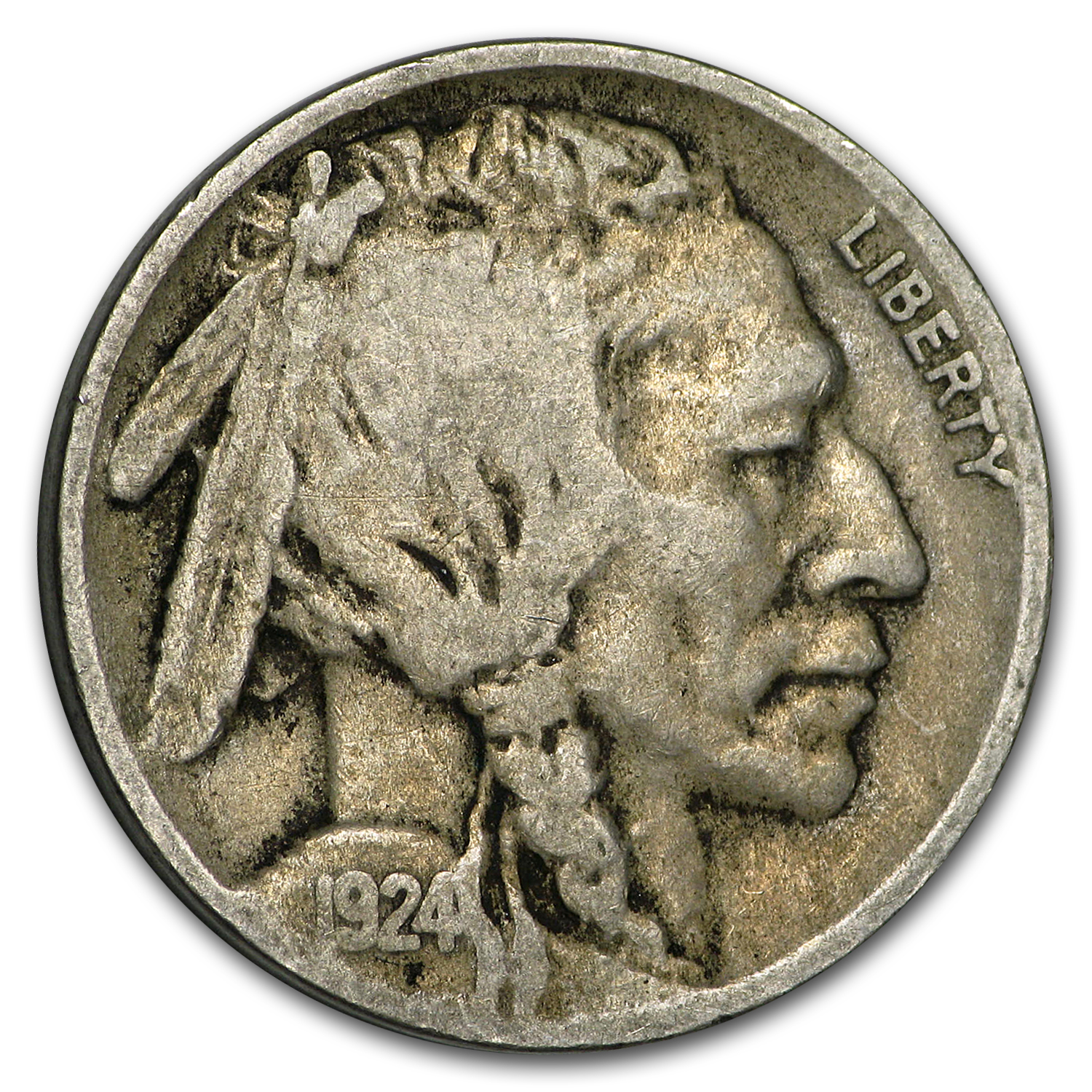 Buy 1924-D Buffalo Nickel Fine