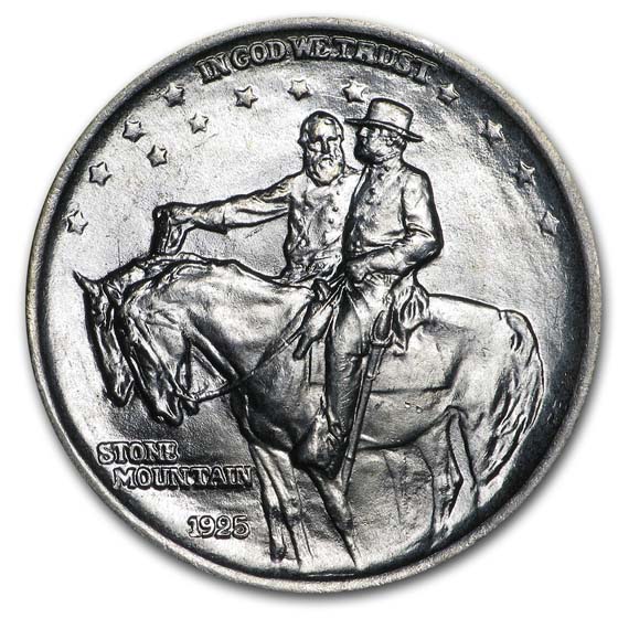 Buy 1925 Stone Mountain Half Dollar Commem BU (Double Die Obverse) - Click Image to Close