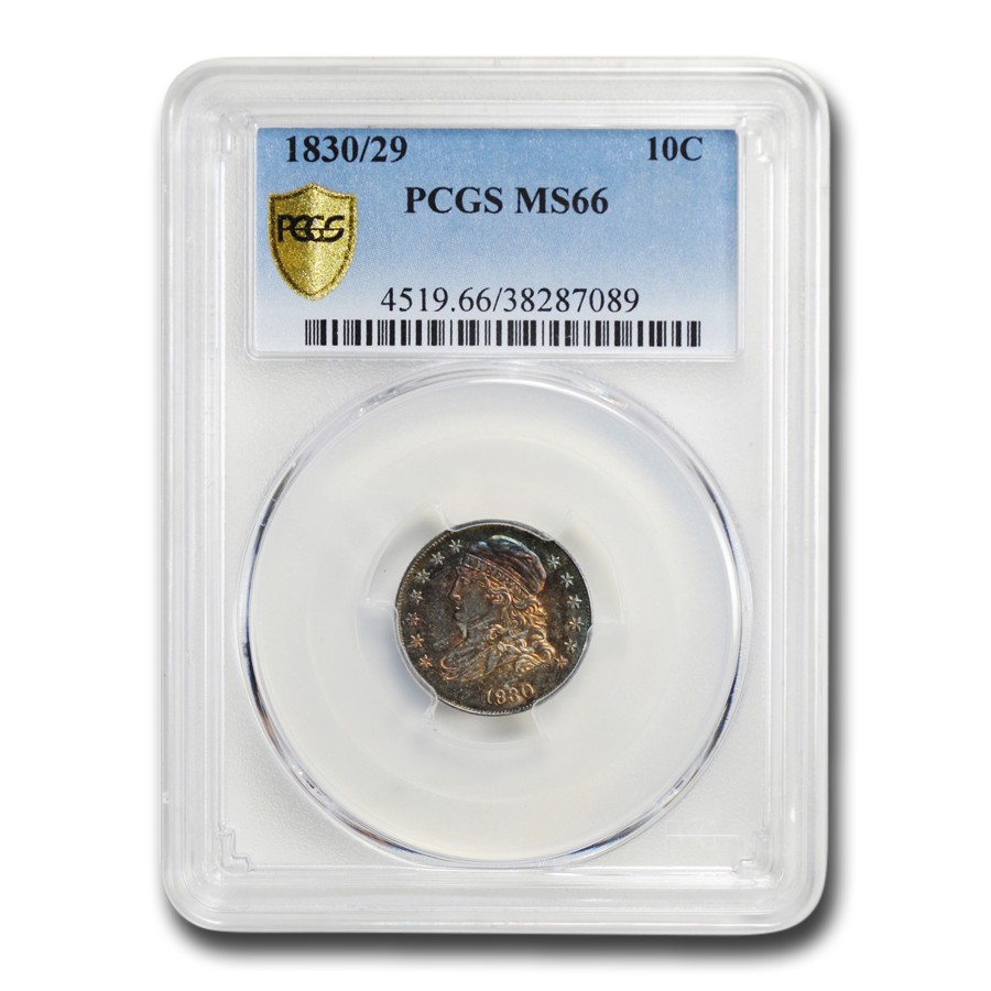 Buy 1830/29 Capped Bust Dime MS-66 PCGS - Click Image to Close