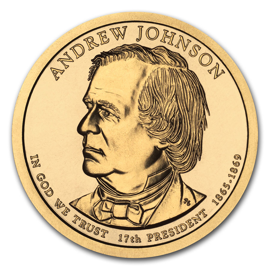 Buy 2011-D Andrew Johnson Presidential Dollar BU