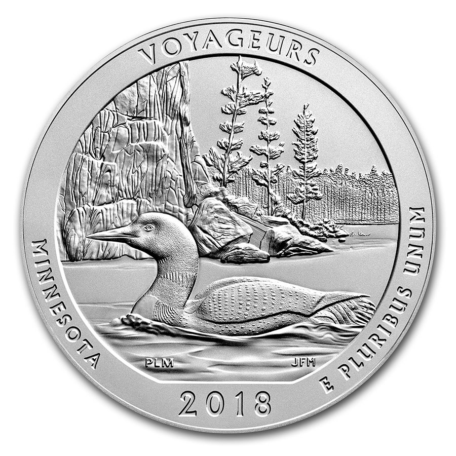 Buy 2018-D ATB Quarter Voyageurs National Park BU - Click Image to Close
