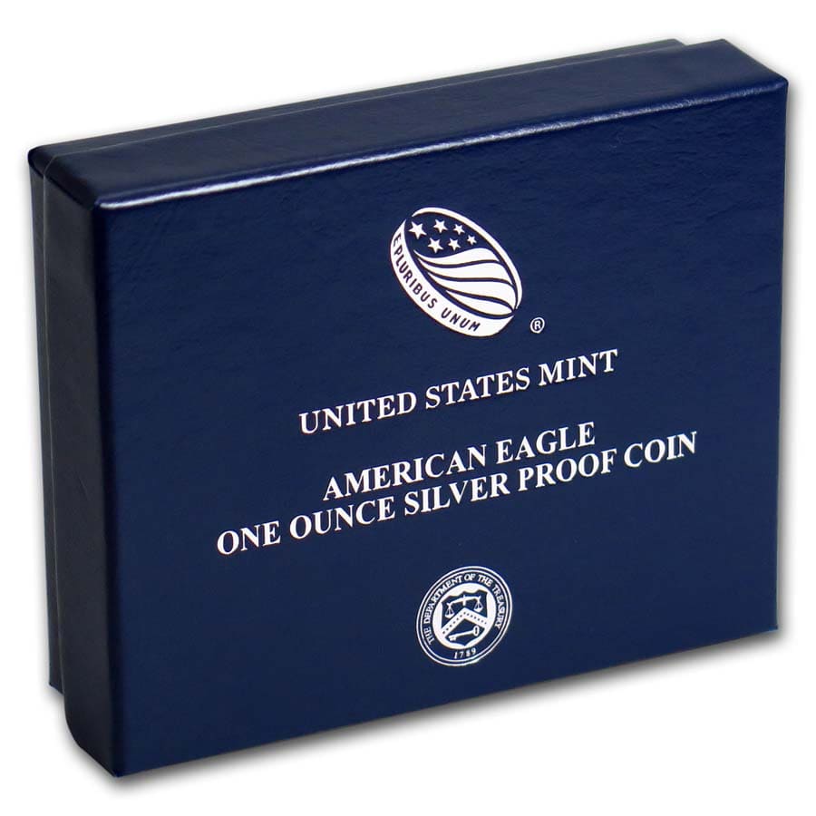 Buy OGP Box & COA - 2020-W Silver American Eagle Proof (Empty) - Click Image to Close