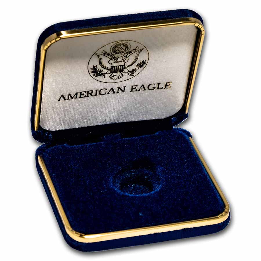 Buy U.S. Mint Box - 1/4 oz Gold American Eagle (Vintage, Empty) - Click Image to Close