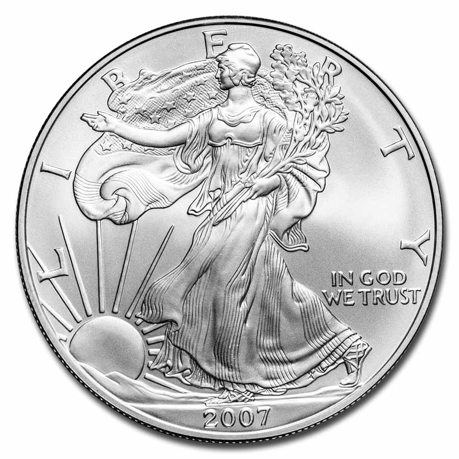 Buy 2007 1 oz American Silver Eagle BU - Click Image to Close