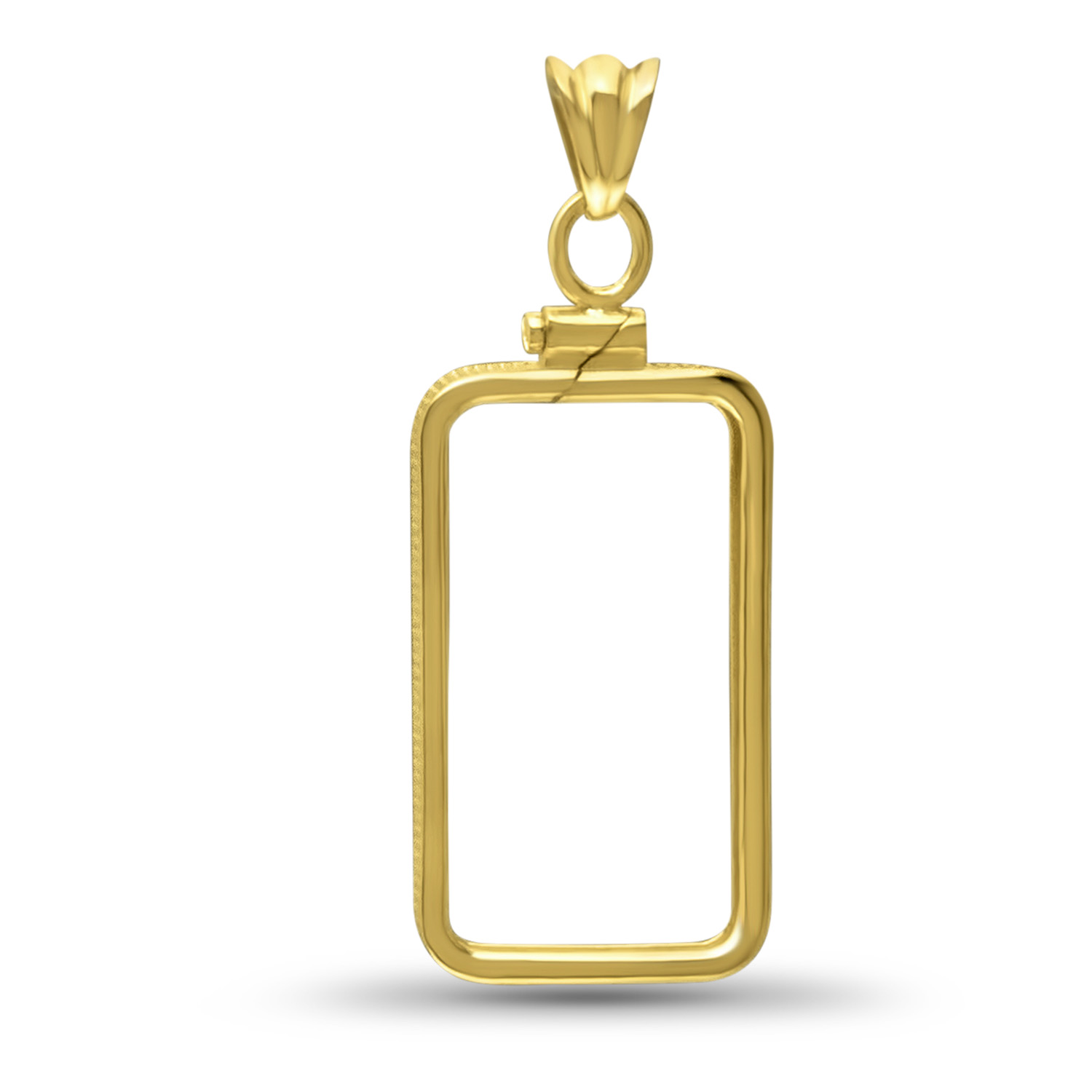 Buy 14K Gold Screw-Top Plain Bezel (1 oz Gold Bar) Pamp Suisse - Click Image to Close