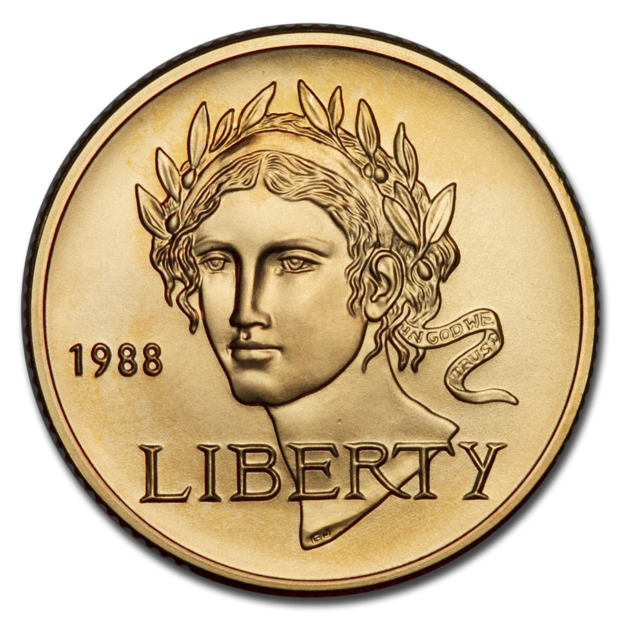 Buy 1988-W Gold $5 Commem Olympic BU (Capsule Only) - Click Image to Close
