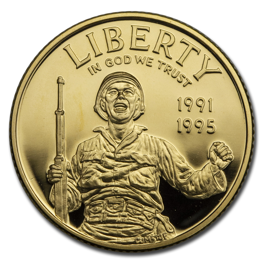 Buy 1993-W Gold $5 Commem World War II Proof (Capsule Only) - Click Image to Close