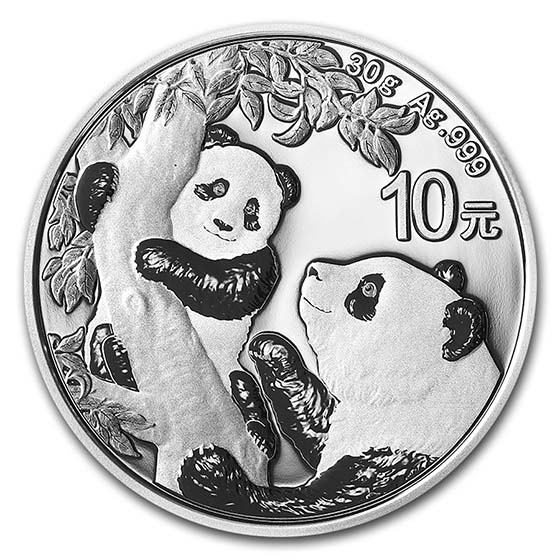 Buy 2021 China 30 gram Silver Panda BU (In Capsule) - Click Image to Close