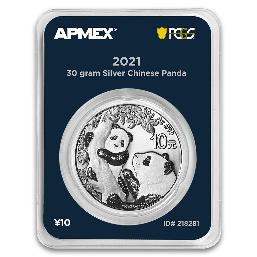 Buy 2021 China 30 gram Silver Panda (MD? Premier + PCGS FS Single) - Click Image to Close