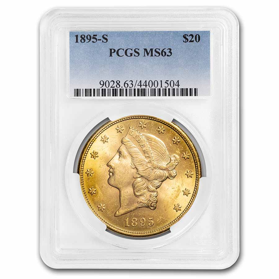 Buy 1895-S $20 Liberty Gold Double Eagle MS-63 PCGS - Click Image to Close