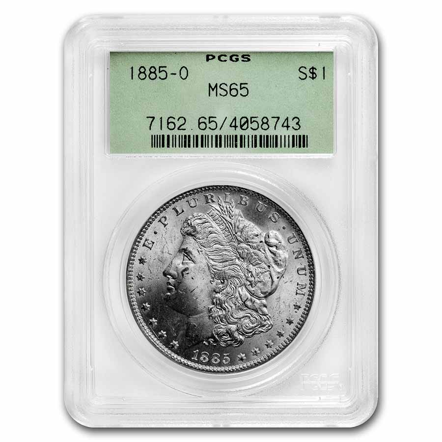 Buy 1885-O Morgan Dollar MS-65 PCGS (OGH) - Click Image to Close