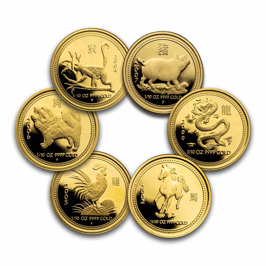Buy Australia Gold Proof Lunar Coin Random Year - Click Image to Close
