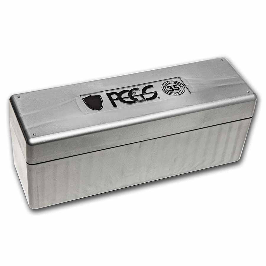 Buy PCGS 20 Slab Storage Boxes - Gray 35th Anniversary Edition - Click Image to Close