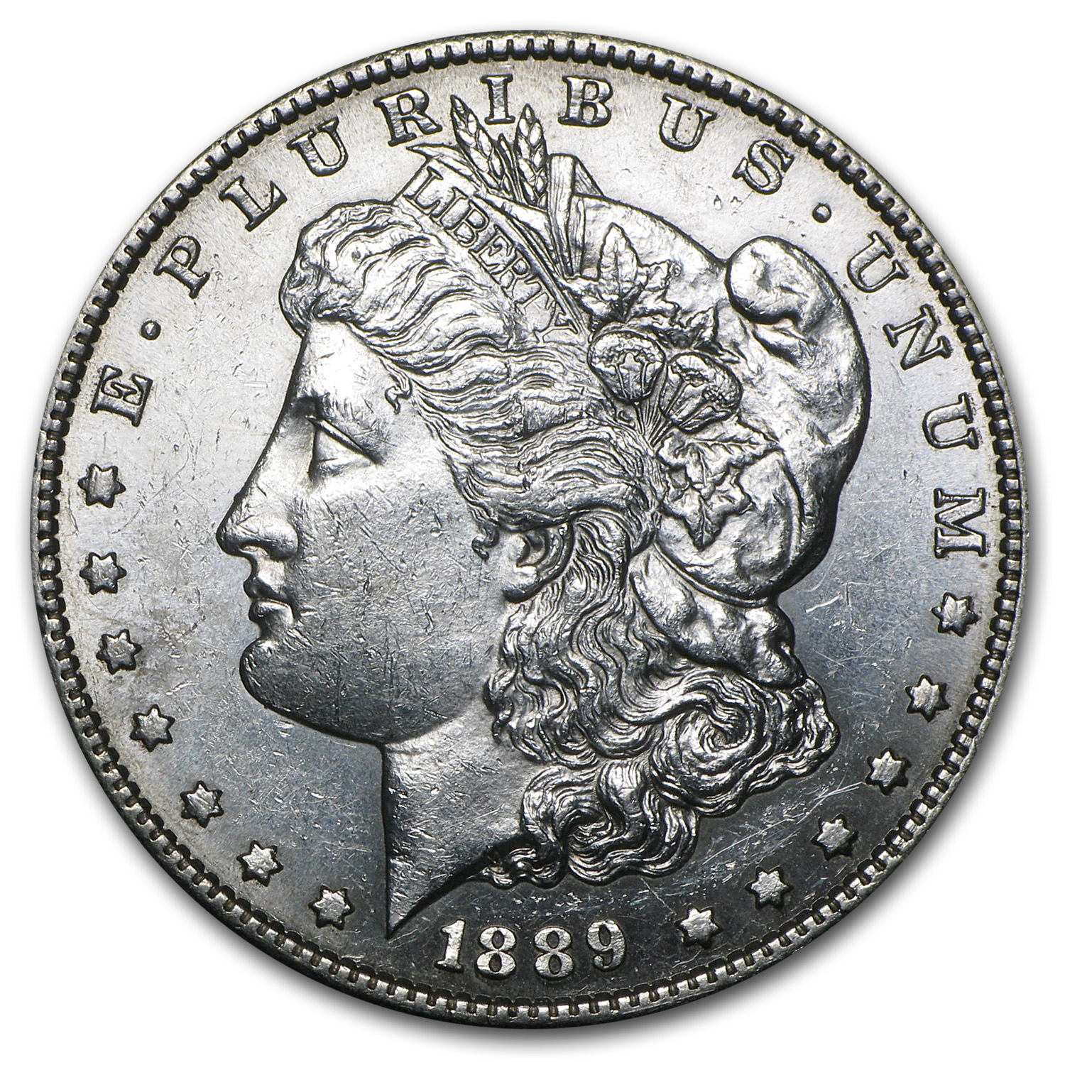Buy 1889-S Morgan Dollar AU-58 - Click Image to Close