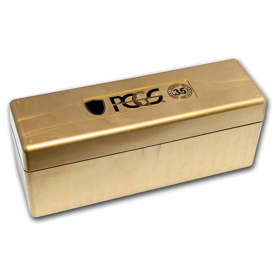 Buy PCGS 20 Slab Stor Boxes Gold Finish 35th Ann Ed - Click Image to Close