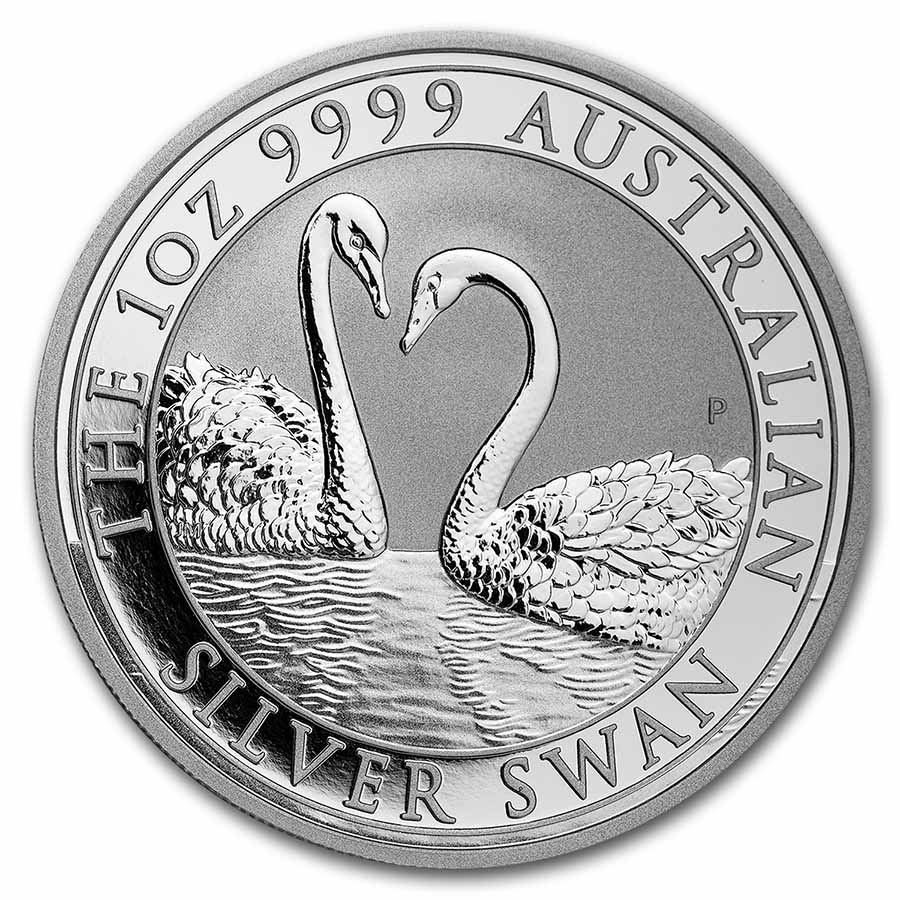 Buy 2022 Australia 1 oz Silver Swan BU - Click Image to Close